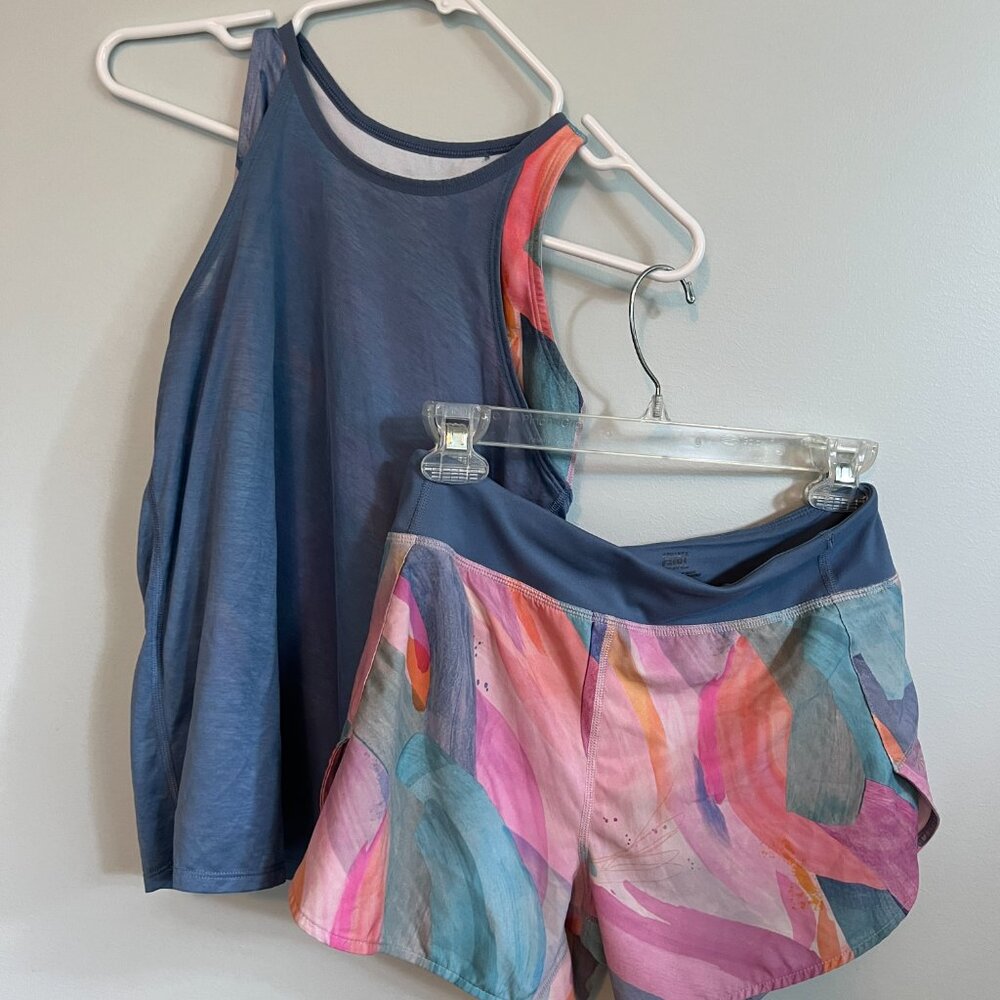 Athleta Girl Perfect Pair Tank and Shorts Size XL